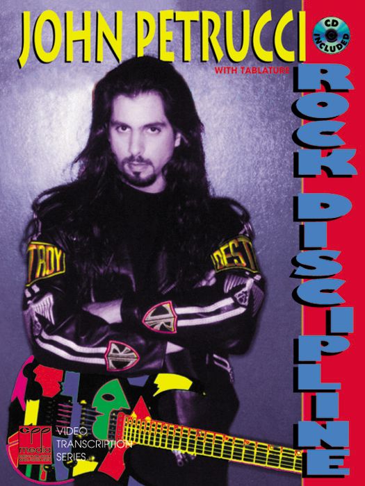 Alfred&nbsp;Rock Discipline by John Petrucci Book/CD&nbsp;&nbsp;