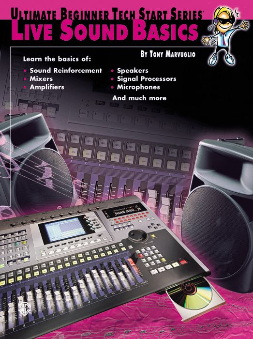 Alfred&nbsp;Tech Start Live Sound Basics Book&nbsp;&nbsp;