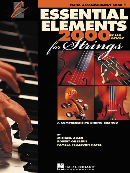 Hal Leonard&nbsp;Essential Elements 2000 for Strings - Piano Accompaniment, Book 1&nbsp;&nbsp;