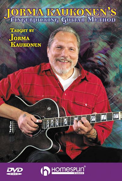 Homespun&nbsp;Jorma Kaukonen's Fingerpicking Guitar Method 2-Video Set (DVD)&nbsp;&nbsp;