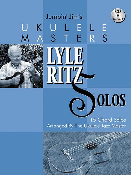 Ukulele Book -  Flea Market Music Jumpin' Jim's Ukulele Masters: Lyle Ritz Solos (Book/CD)