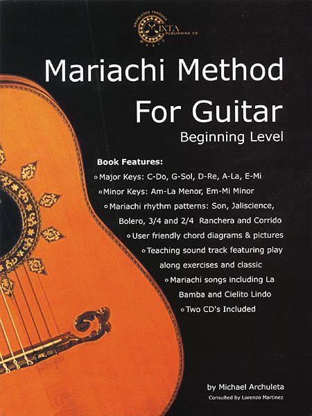 Mixta Publishing Co.&nbsp;Mariachi Method for Guitar (Book/CD)&nbsp;&nbsp;