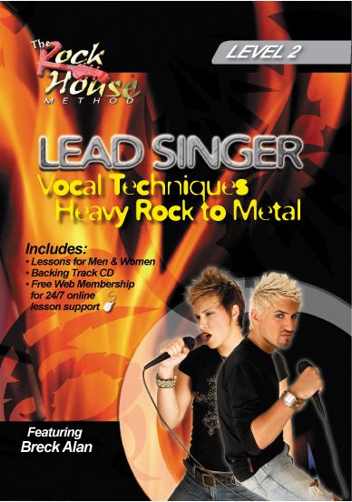 Rock House&nbsp;Lead Singer Vocal Techniques From Heavy Rock to Metal DVD Level 2&nbsp;&nbsp;