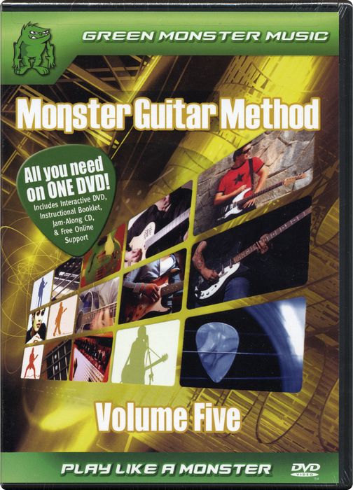 Alfred Monster Guitar Method Vol. 5 Dvd Cd Set