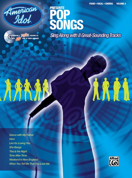 Alfred&nbsp;American Idol Presents Pop Songs Book and CD&nbsp;&nbsp;