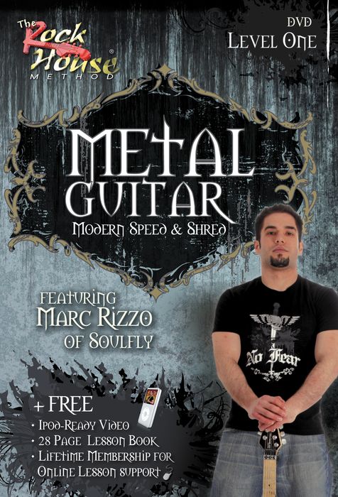 Intermediate Metal Guitar with Marc Rizzo (Book/DVD)