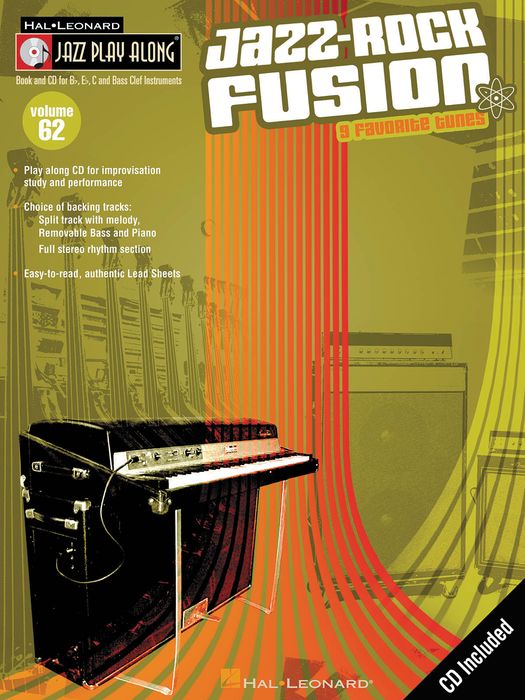 Hal Leonard&nbsp;Jazz-Rock Fusion - Jazz Play Along Volume 62 Book with CD&nbsp;&nbsp;