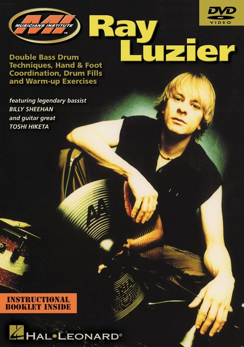 Musicians Institute&nbsp;Ray Luzier - Double Bass Drum Techniques, Hand and Foot Coordination, Drum Fills and Warm Up Exercises (DVD)&nbsp;&nbsp;