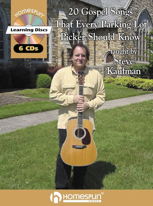 Homespun&nbsp;20 Gospel Tunes That Every Parking Lot Picker Should Know Guitar Book with CD&nbsp;&nbsp;