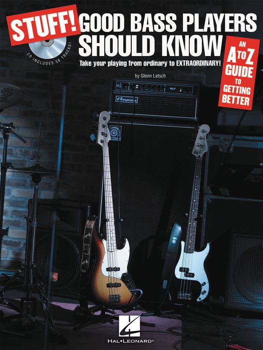 Hal Leonard&nbsp;Stuff! Good Bass Players Should Know - An A-Z Guide To Getting Better (Book/CD)&nbsp;&nbsp;