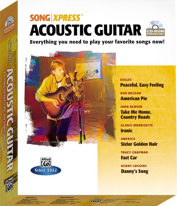 Alfred SongXpress - Acoustic Guitar CD-ROM