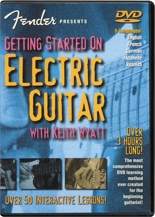 Fender&nbsp;Getting Started On Electric Guitar DVD&nbsp;&nbsp;
