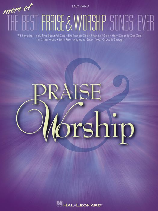 Hal Leonard&nbsp;More Of The Best Praise & Worship Songs Ever For Easy Piano&nbsp;&nbsp;