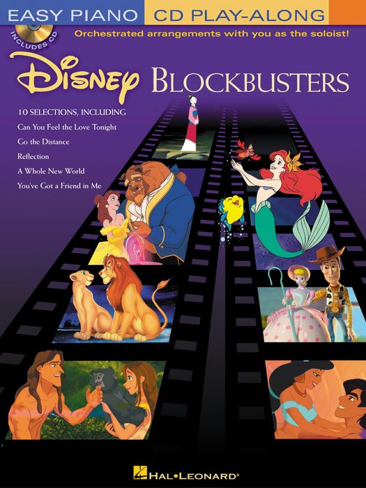 Hal Leonard&nbsp;Disney Blockbusters - Easy Piano CD Play-Along Volume 11 Book/CD&nbsp;&nbsp;