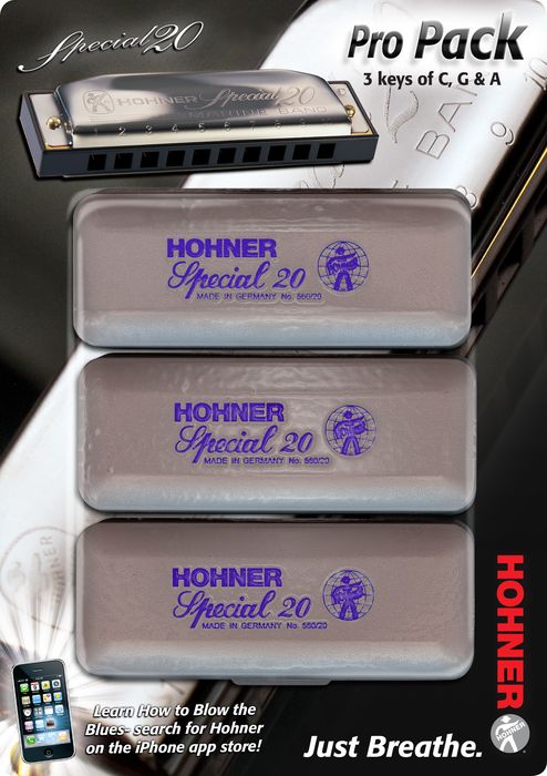 Hohner&nbsp;560 Special 20 Harmonica Pro Pack&nbsp;&nbsp;