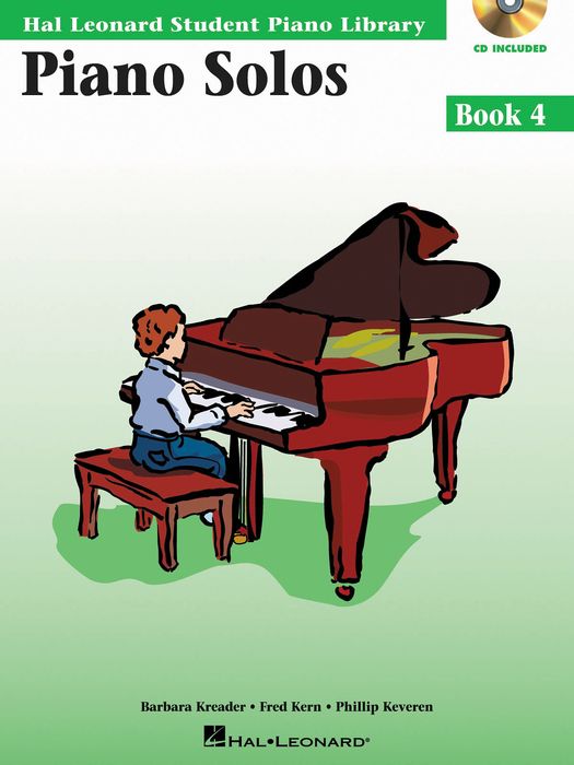 Hal Leonard&nbsp;Piano Solos Book 4 Book/CD Hal Leonard Student Piano Library&nbsp;&nbsp;