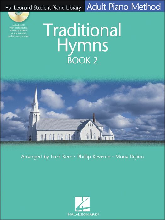 Hal Leonard Adult Piano Method Traditional Hymns Book 2 Book Cd Hal Leonard Student Piano Library