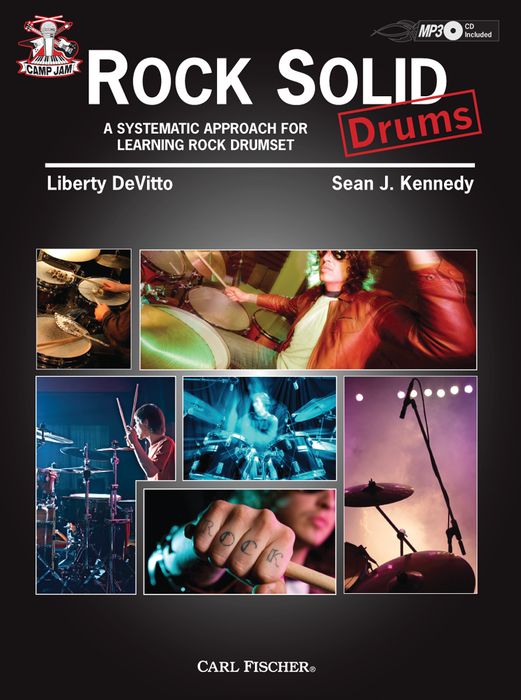 Carl Fischer&nbsp;Camp Jam: Rock Solid for Drums Book/CD&nbsp;&nbsp;