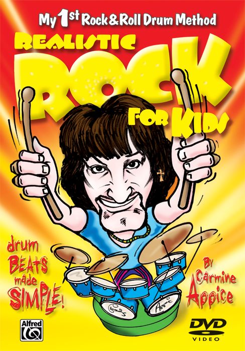 Alfred&nbsp;Carmine Appice - Realistic Rock for Kids DVD&nbsp;&nbsp;