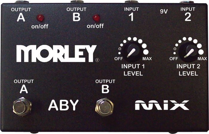 Morley&nbsp;ABY Mix Guitar Mixer and Switcher&nbsp;&nbsp;