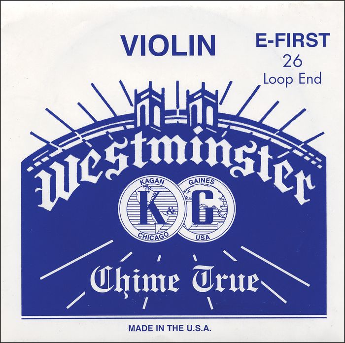 Westminster Violin E String E, 26 Ga. Loop End Musician's Friend