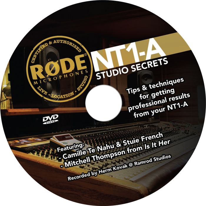 Rode Microphones NT1-A Condenser Mic Bundle  DVD
