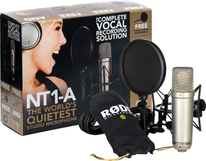 Rode Microphones&nbsp;NT1-A Condenser Mic Bundle&nbsp;&nbsp;