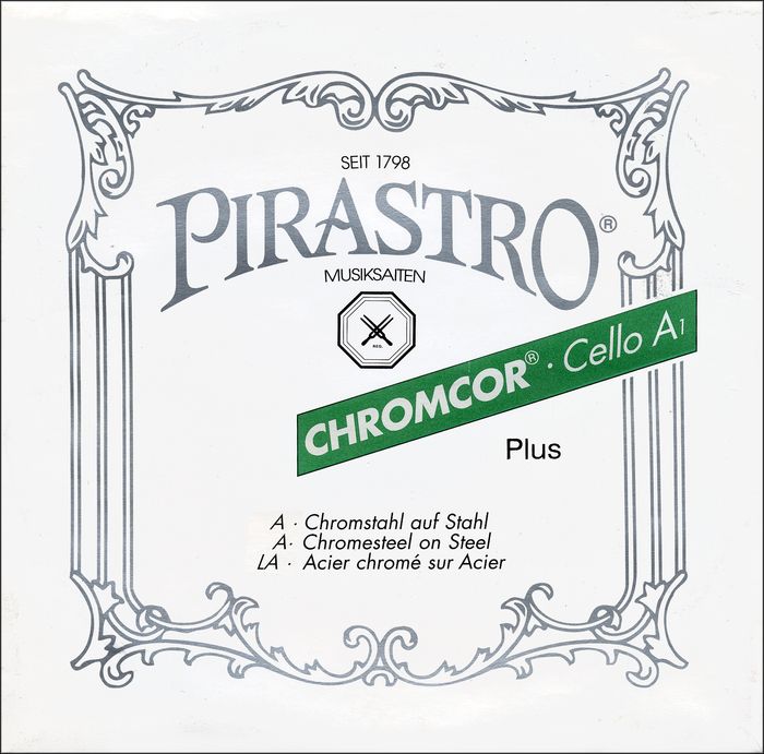 Pirastro&nbsp;Chromcor Plus 4/4 Size Cello Strings&nbsp;4/4 Size&nbsp;A String