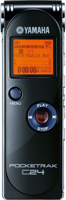 Yamaha&nbsp;POCKETRAK C24 2GB Pocket Recorder&nbsp;&nbsp;