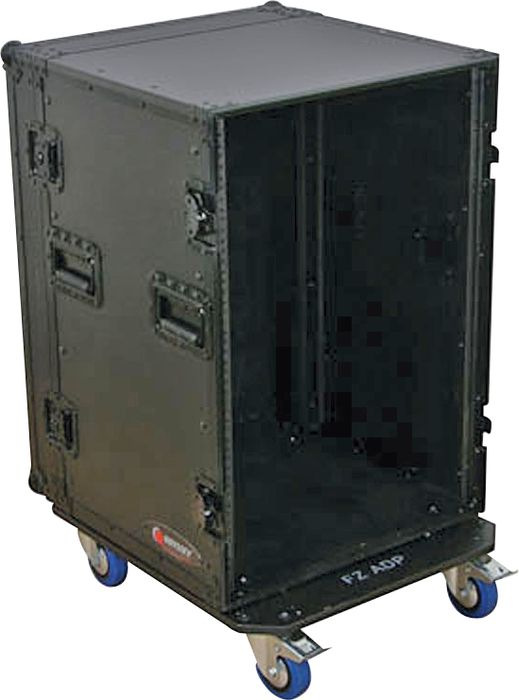 Odyssey&nbsp;Black Label 16-Space Amp Rack with Wheels&nbsp;&nbsp;