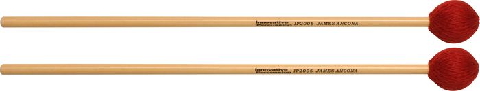 Innovative Percussion&nbsp;JAMES ANCONA SERIES EXTRA SOFT MARIMBA&nbsp;Rattan Handle&nbsp;IP2006 Medium Hard Cord Vibe/Marimba