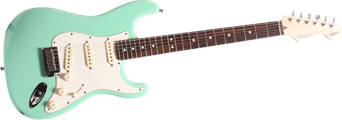 Fender Artist Series Jeff Beck Stratocaster Electric Guitar Surf Green