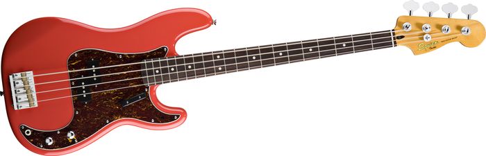 Squier Classic Vibe Precision Bass '60S Guitar Fiesta Red