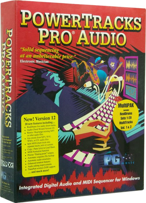 PG Music&nbsp;PowerTracks Pro Audio 12 MultiPAK 2009 for Windows&nbsp;&nbsp;