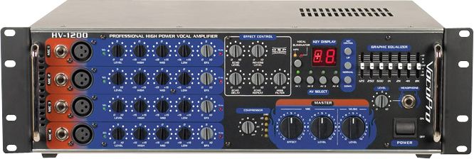 VocoPro&nbsp;HV-1200RV 4-Channel Powered Mixer&nbsp;&nbsp;