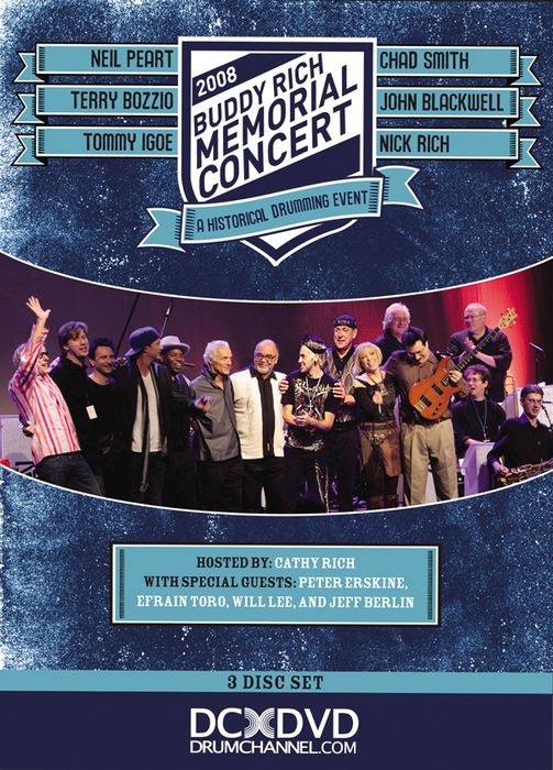 Alfred&nbsp;Buddy Rich Memorial Concert 2008 (3-DVD Set)&nbsp;&nbsp;