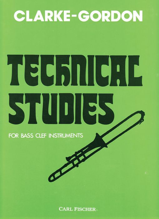 Carl Fischer&nbsp;Clarke-Gordon Technical Studies for Bass Clef Instruments&nbsp;&nbsp;