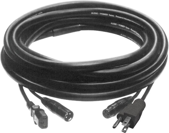 Musician's Gear&nbsp;XLR Powered-Speaker Cable 14-Gauge AC, 24-Gauge Signal Wire&nbsp;100 Feet&nbsp;