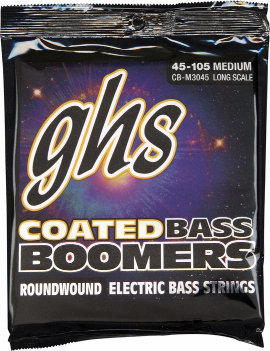 Ghs M3045 Coated Boomers Medium Bass Strings