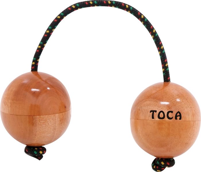 Toca Sympatika Shaker On Rope Natural Wood
