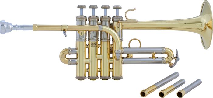 Bach&nbsp;AP190 Stradivarius Artisan Series Bb/A Piccolo Trumpet&nbsp;AP190 Lacquer&nbsp;