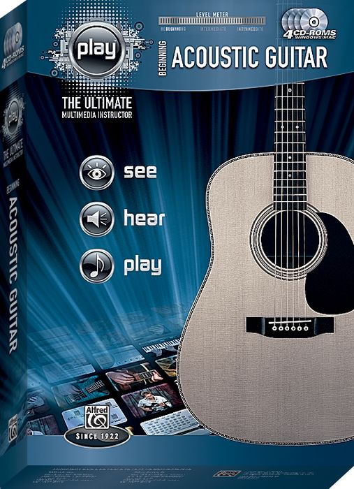 Alfred&nbsp;PLAY Series  Beginning Acoustic Guitar CD-ROM&nbsp;&nbsp;