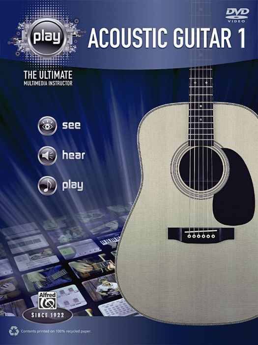 Alfred&nbsp;PLAY Series  Acoustic Guitar 1 Book & DVD&nbsp;&nbsp;