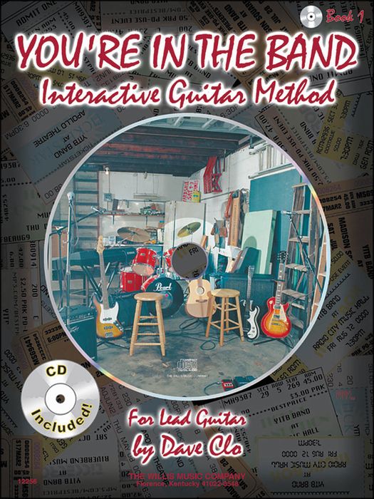 Willis Music&nbsp;You're In The Band Lead Guitar Method Book 1 Book/CD&nbsp;&nbsp;