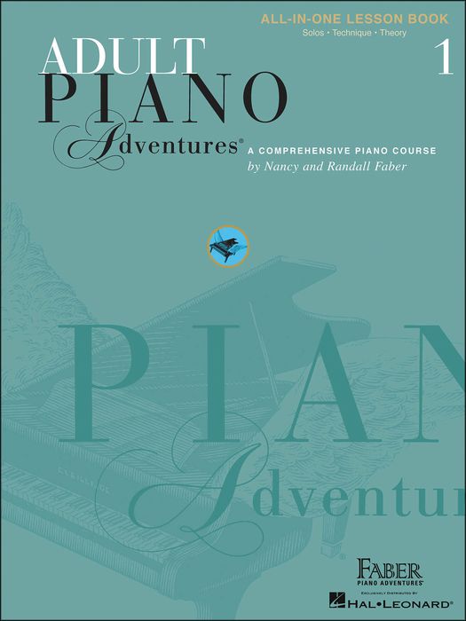 Faber Music&nbsp;Adult Piano Adventures All-In-One Lesson Book 1-A Comprehensive Piano Course - Faber Piano&nbsp;&nbsp;