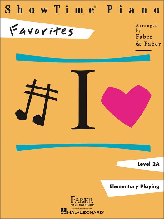 Faber Music&nbsp;Showtime Piano Favorites Book Level 2A - Faber Piano&nbsp;&nbsp;