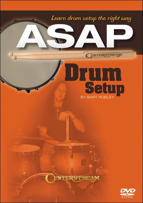 Centerstream Publishing&nbsp;Drum Setup ASAP: Learn Drum Setup The Right Way DVD&nbsp;&nbsp;