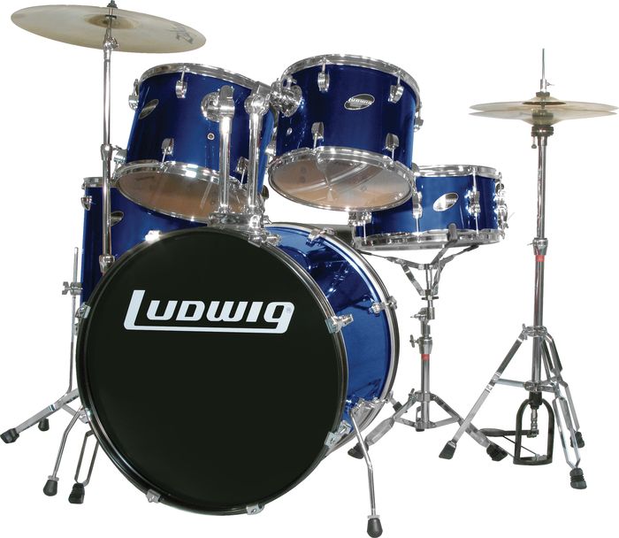 Ludwig&nbsp;Accent Combo with Zildjian ZBT Cymbal Set&nbsp;&nbsp;