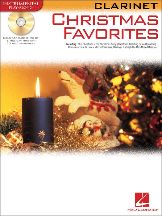 Hal Leonard&nbsp;Christmas Favorites for Clarinet Book/CD Instrumental Play-Along&nbsp;&nbsp;