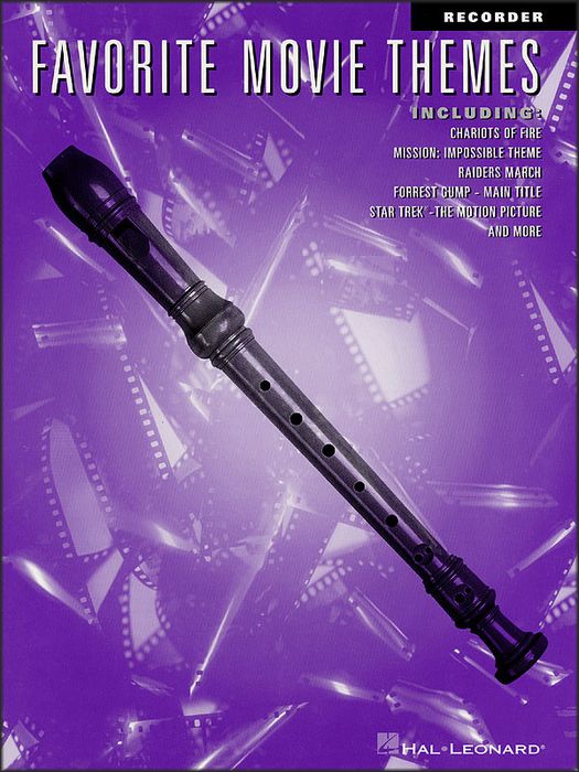 Hal Leonard&nbsp;Favorite Movie Themes for Recorder&nbsp;&nbsp;